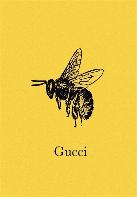 gucci black and yellow bee pollo